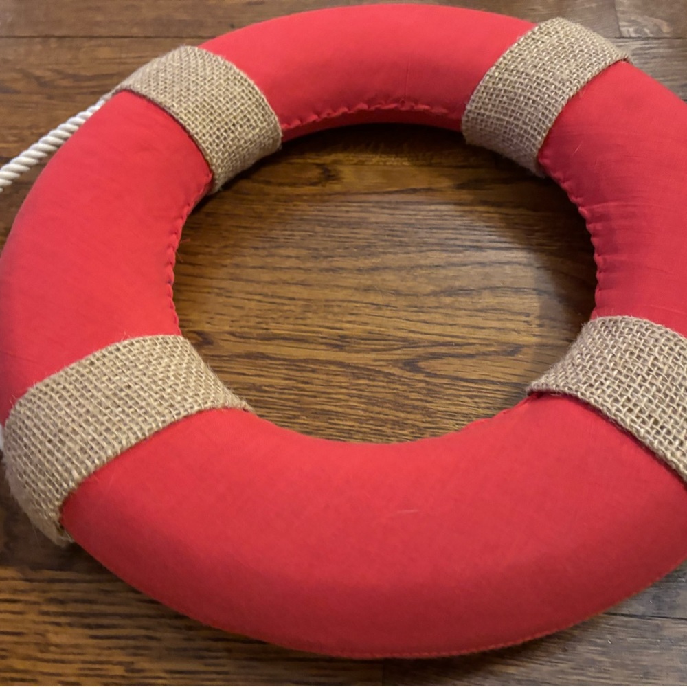 Sadie and Scout Life Saver Wall Hanging Home Decor Nautical Float - Picture 6 of 8